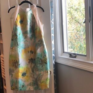 Silk Floral Dress